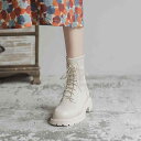 ブーツ レディース 女性用 厚底 ショートブーツ ラウンドトゥ チャンキーヒール 3cm-5cm ローヒール 通気性 防滑 秋冬 黒 ブラック ベージュ