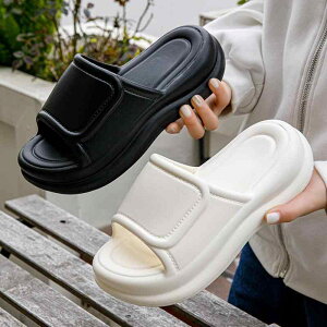 サンダル レディース 厚底 踩屎感 涼しい EVA サンダル スリッパ 防滑 衝撃吸収 ルームシューズ 学生 寮 室内履き 外履き かわいい 韓国 軽量 普段使い