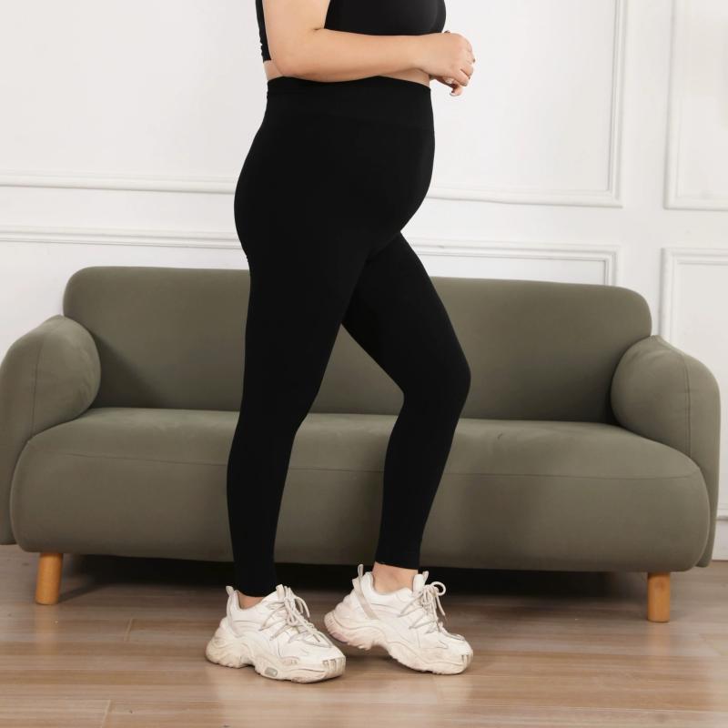 レギンス レディース 大きいサイズ モダール スキニーパンツ 9分丈 薄手 無地 伸縮性 ストレッチ 快適 婦人服 ブラック グレー