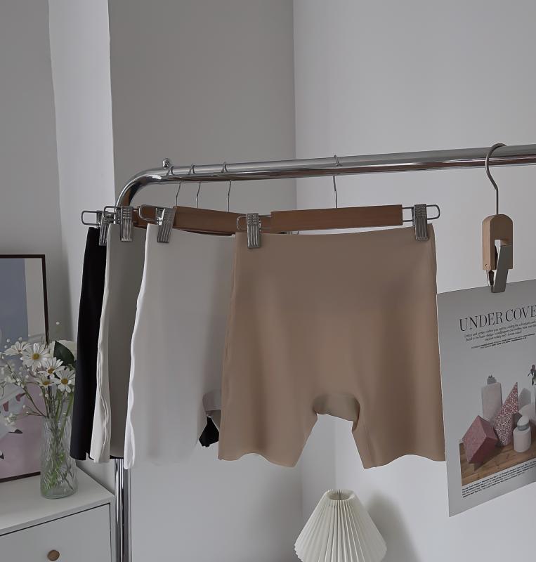 レギンス レディース ショート丈 接触冷感 インナーパンツ 一体型 ハイウエスト 腹押さえ 無縫製 黒 白 肌色 グレー M L XL(x2)