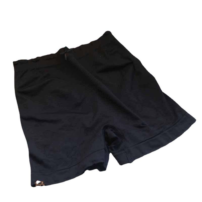 パンツ レディース 高腰 綿 接触冷感 インナー スパッツ 下着 肌着 伸縮性 通気性 無地 9分丈 春夏 部屋着 ルームウェア 普段使い(4)