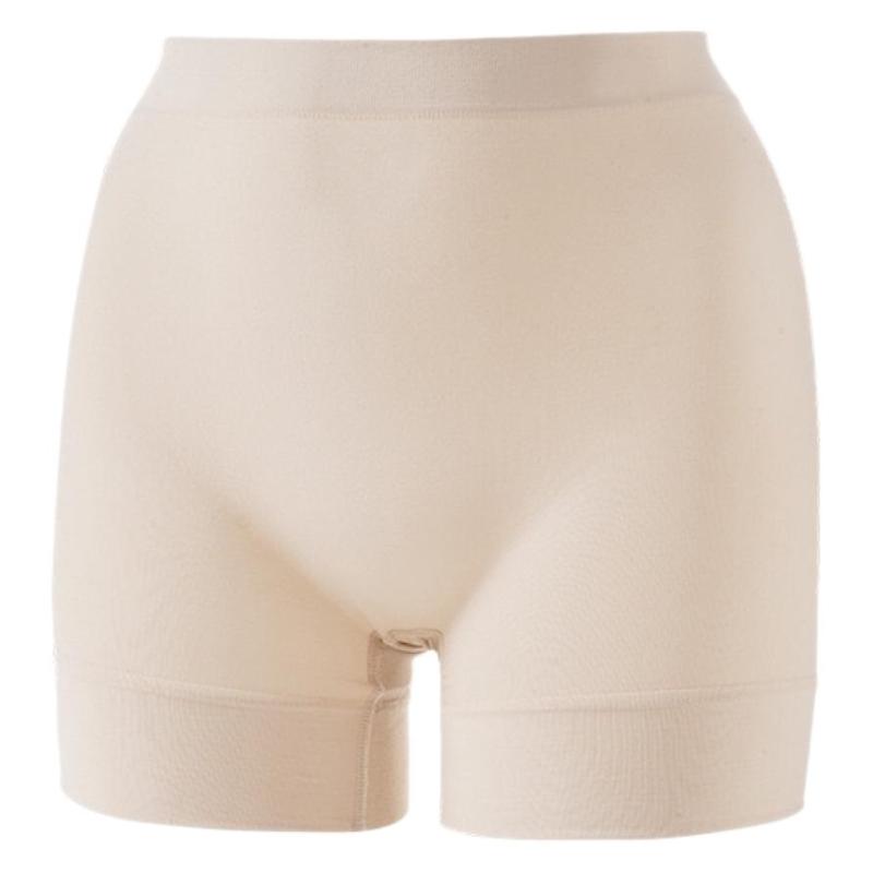 パンツ レディース ショートパンツ 高腰 腹押さえ 9分丈 スパッツ インナー 接触冷感 無地 黒 白 ベージュ(x2)