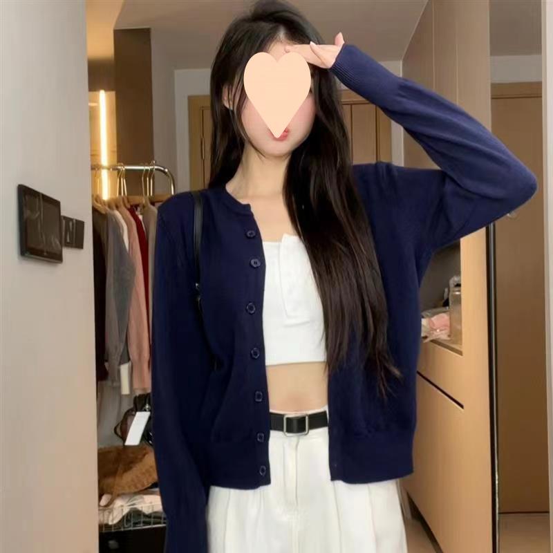 カーディガン レディース ニット Vネック レトロ 柔らかい 肌触り チクチクしにくい トップス 長袖 花..