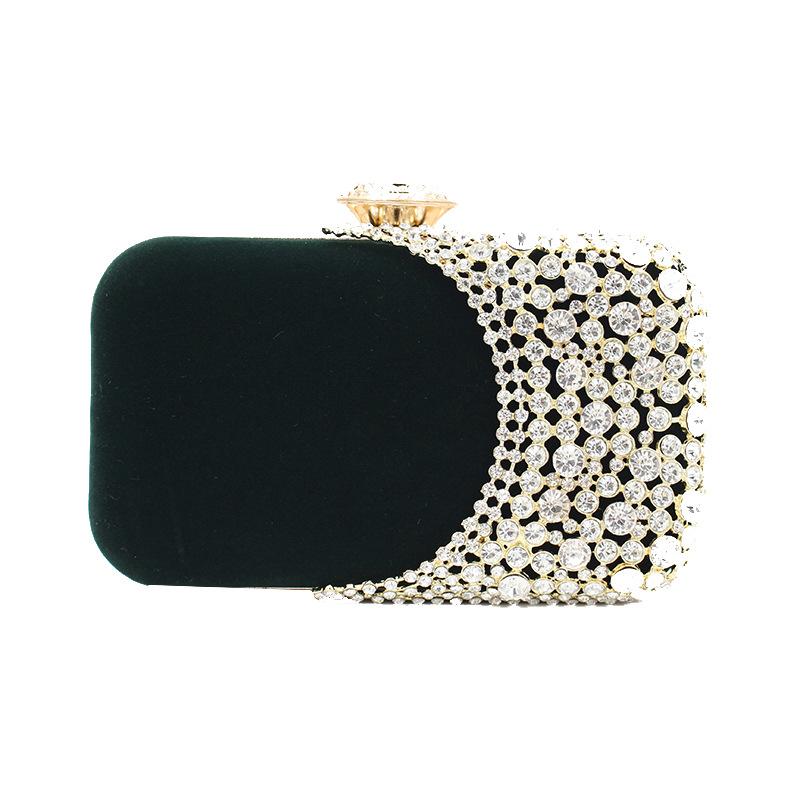 パーティーバッグ レディース イブニング クラッチバッグ チェーンバッグ ベロア 合金 宴会 フォーマル..