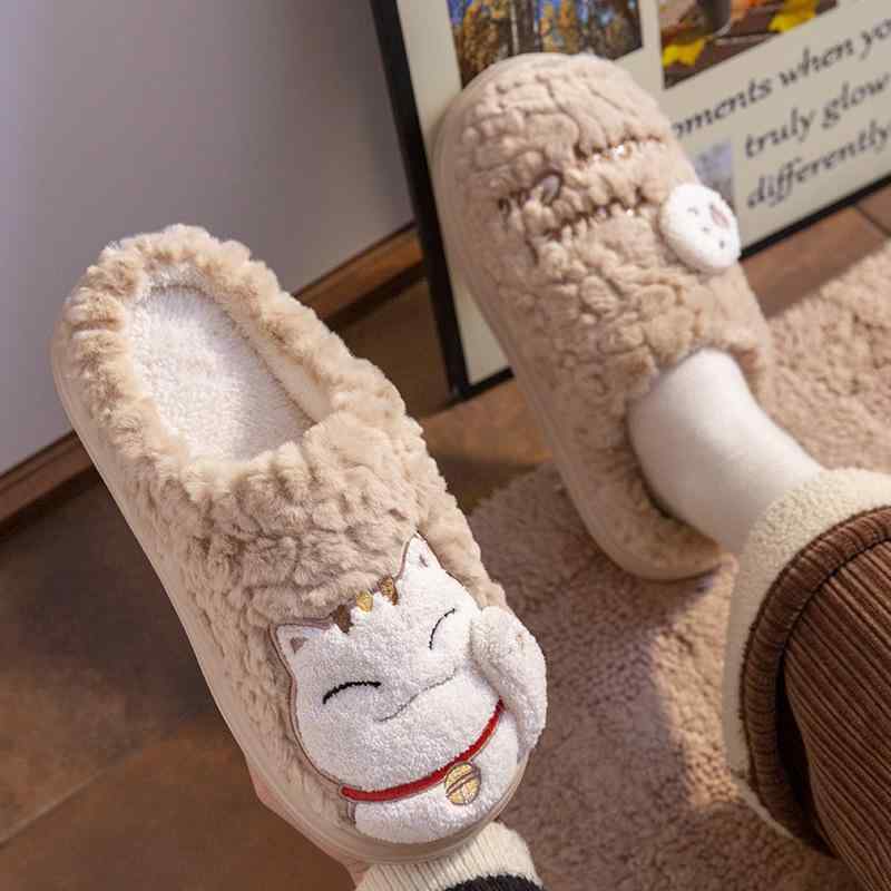 ルームシューズ レディース メンズ 厚底 スリッパ あったか 防寒 室内履き かわいい ペア 秋冬 滑り止め 暖か 35 36 37 38 39 40 41 42 43 44