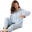 マタニティウェア 綿 授乳服 春夏 産後 パジャマ ルームウェア 上下セット 長袖 長ズボン M L XL XXL X..
