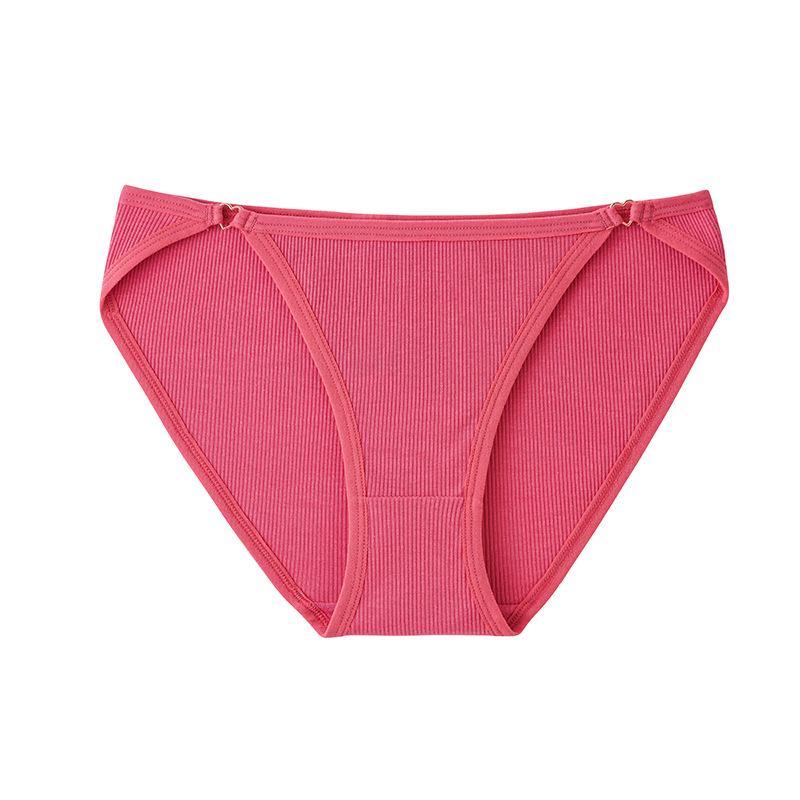 パンツ レディース 女性用 シームレス ショーツ スポーティ リブニット 無地 下着 インナー 粘纤 接触..