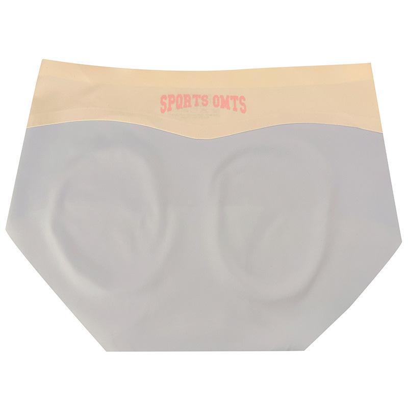 ショーツ レディース 接触冷感 シームレス 防臭 通気性 無地 スタンダードショーツ 女性用 下着 インナー 伸縮性 ストレッチ ピンク系 ブルー系(x2)