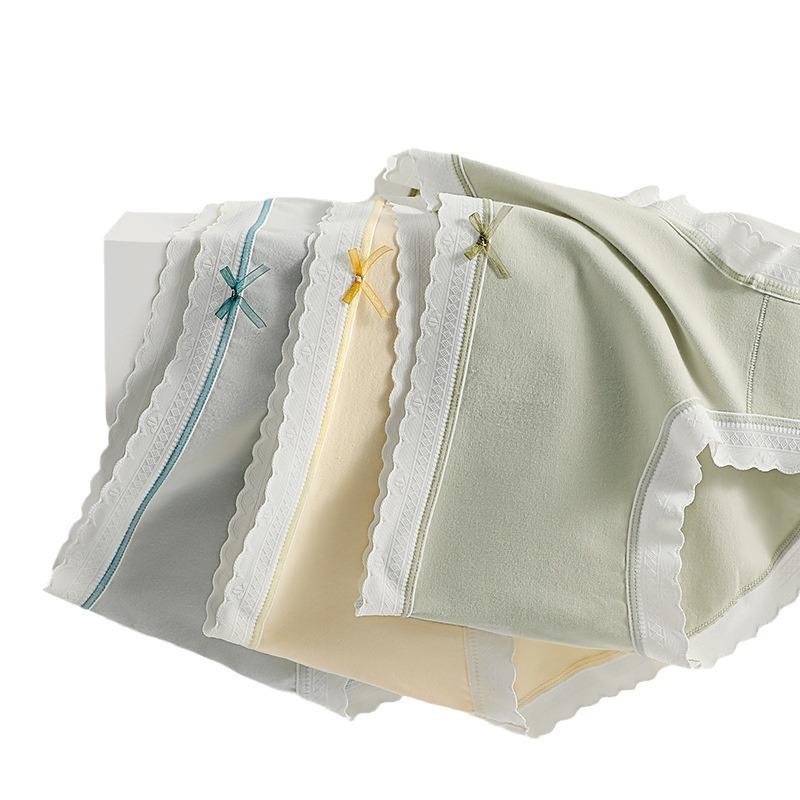 ショーツ レディース A類ベビーコットン 60番手 綿 女性用 パンツ 5A フルコットン クロッチ 三角パン..