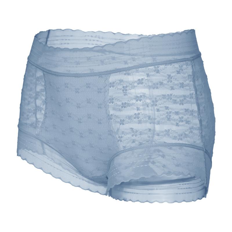 ショーツ レディース 女性用 高 elastic 伸縮性 レース 切り替え 高 waist ハイウエスト 通気性 春夏秋..