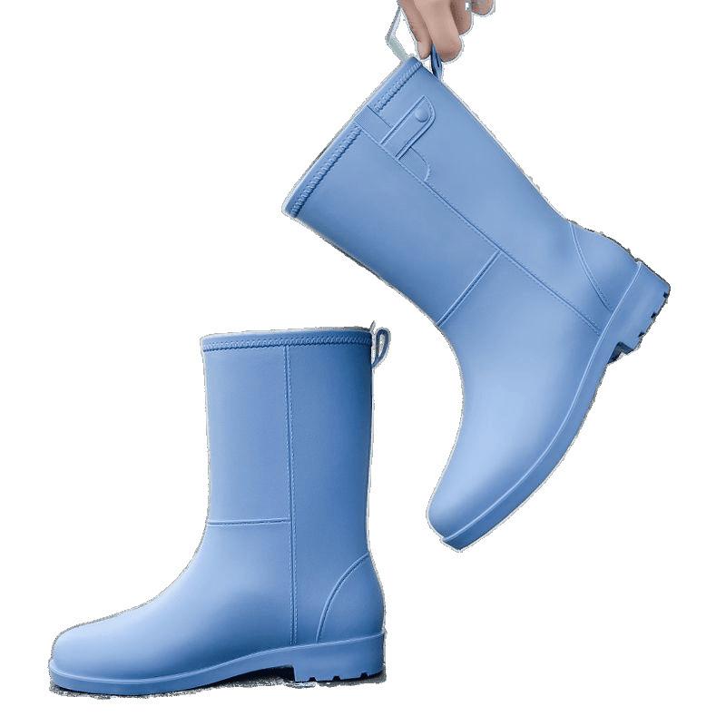 レインブーツ レディース 長靴 ロング ミドル丈 滑り止め おしゃれ かわいい 釣り 防水 撥水 晴雨兼用 カジュアル