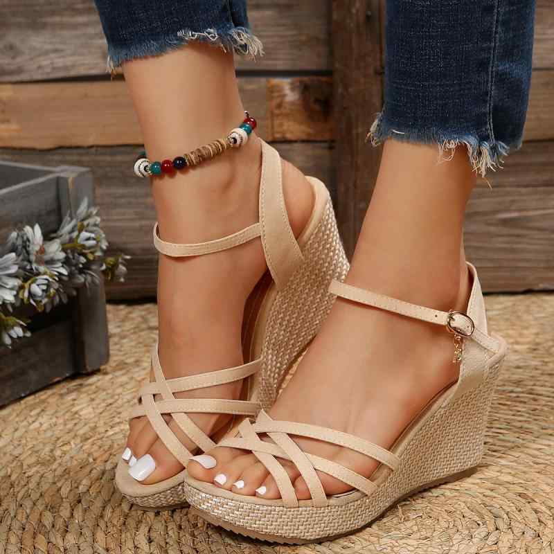 サンダル レディース 厚底 ウェッジソール バックストラップ 魚口 防水 ミュール 黒 白 幅広 甲高 歩きやすい 疲れにくい 婦人靴 外反母趾 春夏