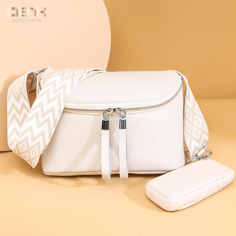 バッグ レディース 革 ショルダーバッグ 斜めがけ ウエストバッグ 牛革 カバン 鞄 ブラック ホワイト カーキ ブラウン ブルー グリーン 普段使い