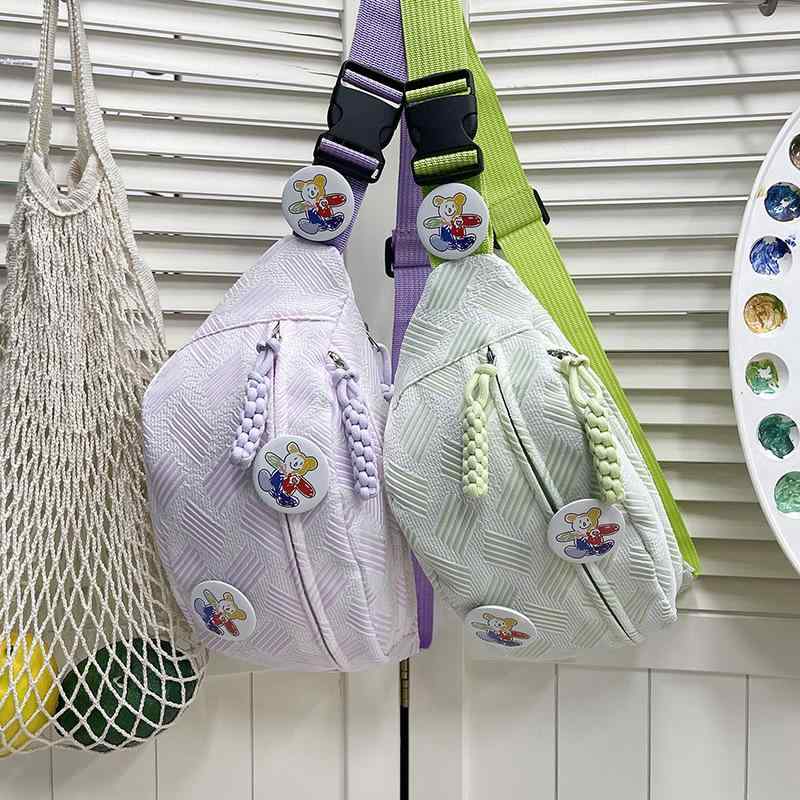 バッグ レディース 小さめ ショルダーバッグ ポシェット ウエストバッグ ボディバッグ ナイロン スポーツ 斜めがけ かわいい カジュアル 旅行 ピンク パープル イエロー グリーン