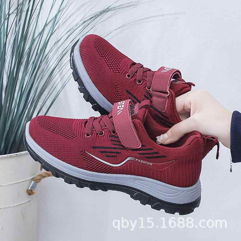 布靴 レディース 介護シューズ リハビリシューズ 高齢者シューズ 婦人靴 面ファスナー 春 スリッポン メッシュ 通気性 軽量 屈曲性 歩きやすい 普段使い 散歩(x2)