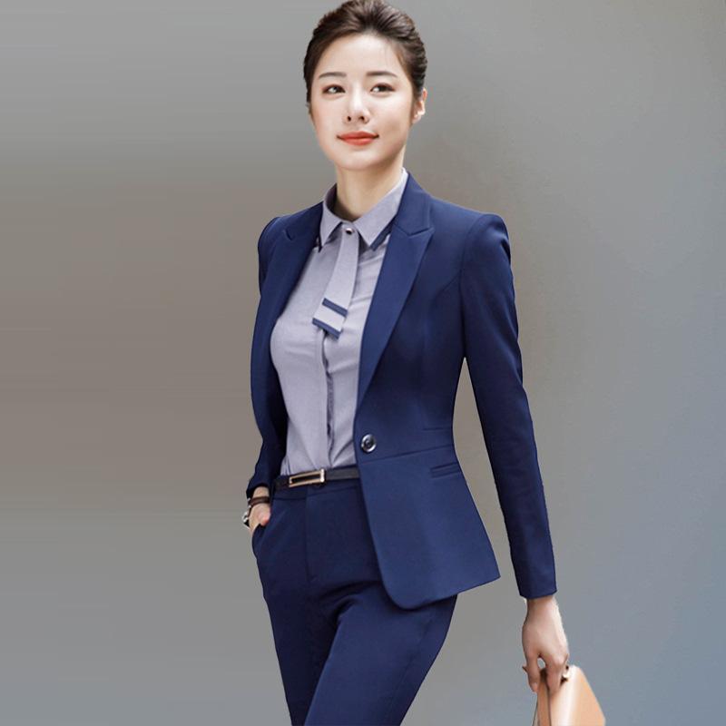 スーツ レディース 春秋用 ビジネス オフィス フォーマル 3点セット セットアップ ジャケット スカート パンツ ポリエステル 仕事着 制服 黒 青 7号 9号 11号 13号 15号