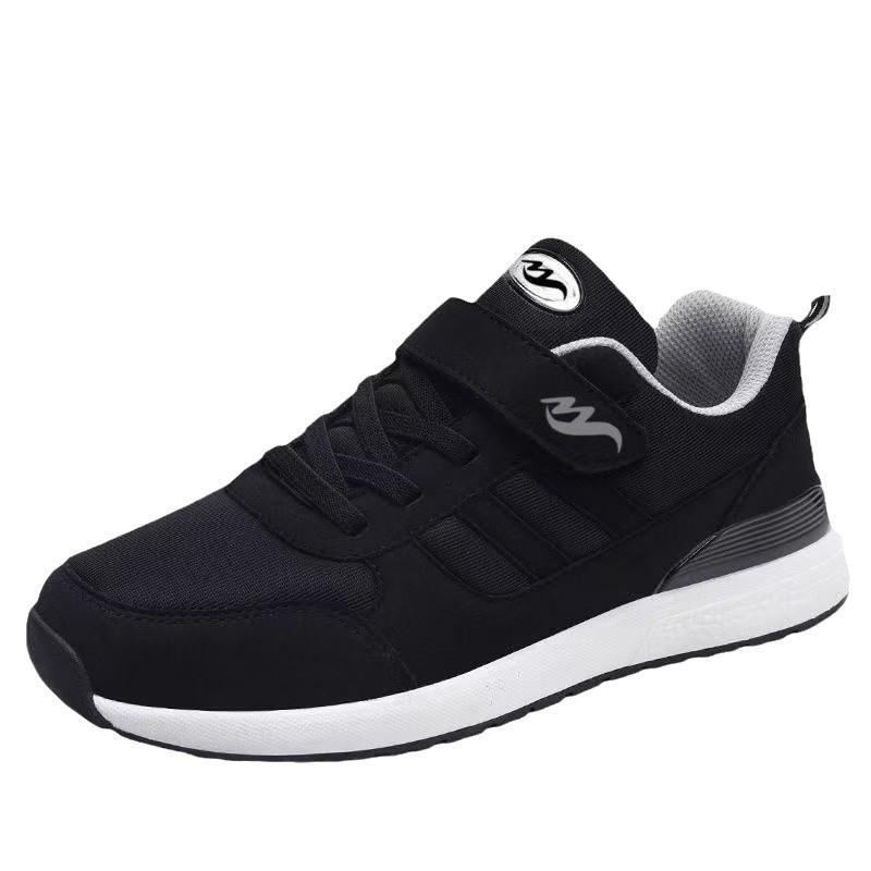 スニーカー レディース メンズ 介護シューズ リハビリシューズ 高齢者 婦人 紳士 靴 軽量 履きやすい 疲れにくい 滑り止め 屈曲性 通気性 ウォーキング ジョギング 黒 赤 青