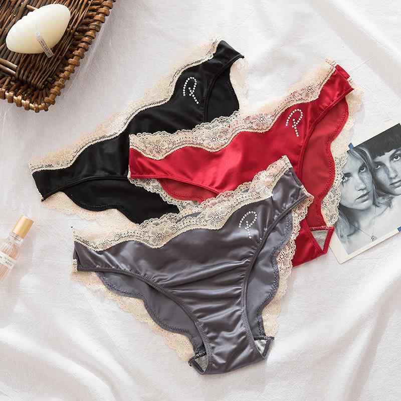 パンツ レディース 女性用 ショーツ 接触冷感 ローライズ シームレス 無地 花柄レース ブラック ピンク..