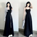 ワンピース レディース 小柄 長袖 ロング丈 ティアード ポリエステル OL 通勤 フェミニン 上品 きれいめ お呼ばれ 春夏