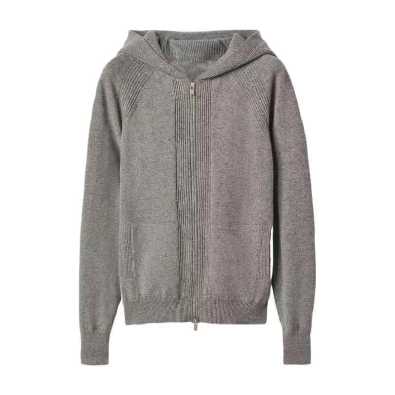 ニット レディース 秋冬 カーディガン セットアップ 羊毛 混紡 Vネック 長袖 トップス プルオーバー エレガント 通勤 オフィス ポケット付き アイボリー ホワイト グレー キャメル(x2)