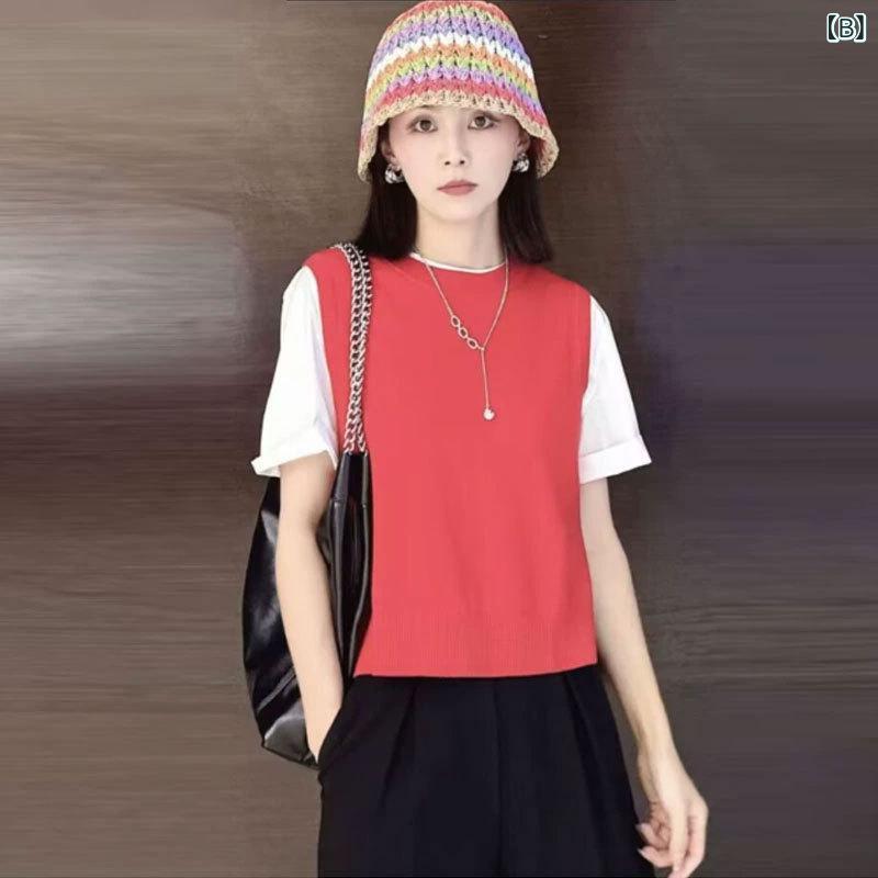 大きめサイズ レディース おしゃれ ファッション カジュアル デート 女子会 普段使い 黒 セーター レース インナートップス 秋 ユニーク シャツ