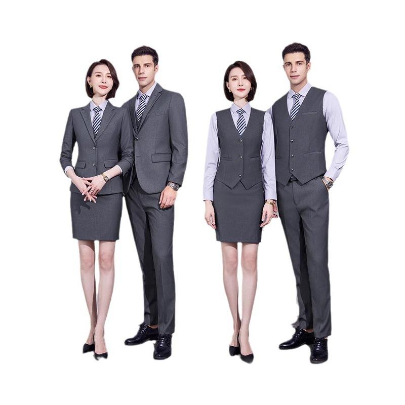 スーツ レディース 春秋 ダブルボタン テーラードジャケット パンツ スカート セットアップ フォーマル..