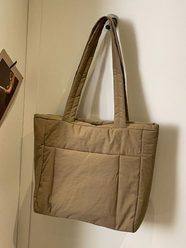 トートバッグ レディース 大容量 キャンバスバッグ ナイロン ショルダーバッグ 肩掛け 手提げ 韓国 通..