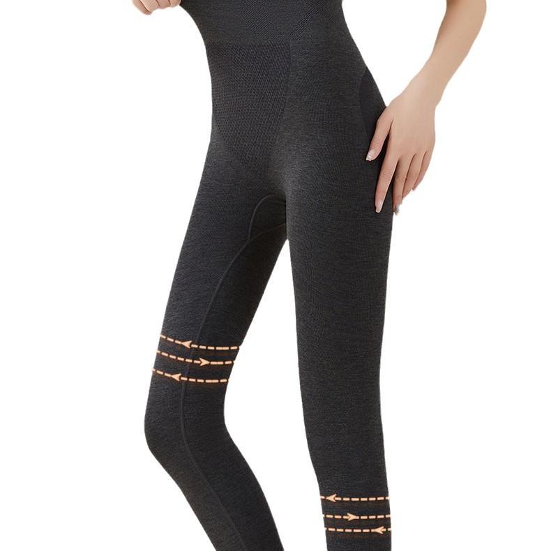 レギンス レディース 高腰 スキニーパンツ アクリル 混紡 ウール 無地 あったか 保温 インナー 秋冬 ブラック 黒 グレー ベージュ(x2)