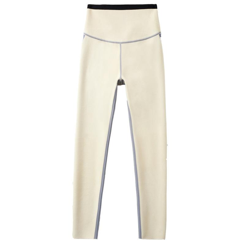 レギンス レディース 裏起毛 あったか スキニーパンツ 暖パン ストレッチ 厚手 無地 黒 M L XL XXL 秋冬(x3)