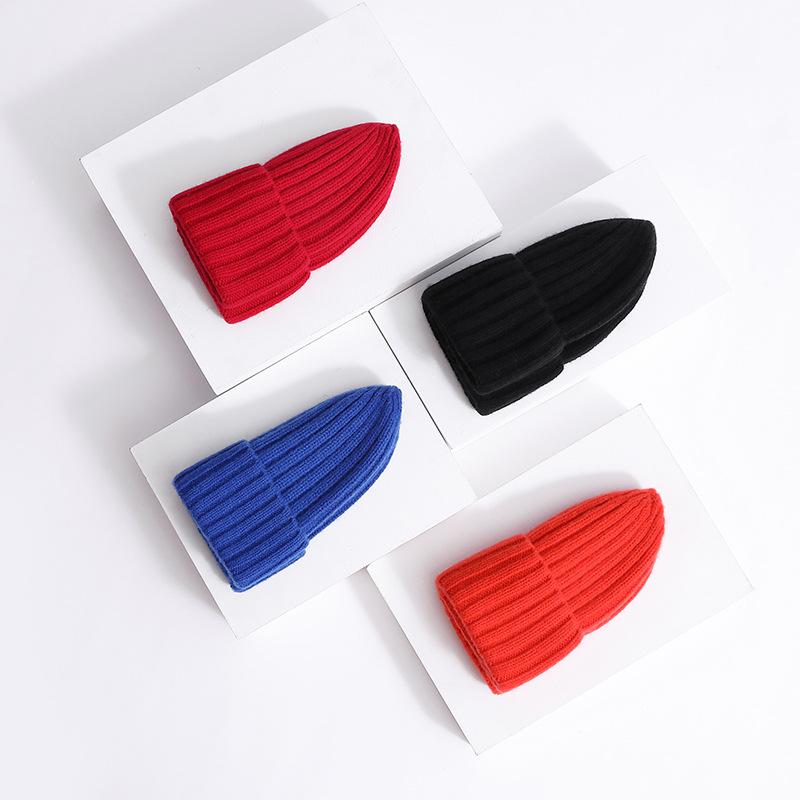 ニット帽 レディース 秋冬 ウール 暖かい 防寒 メンズ 無地 ビーニー ニットキャップ ミセス シニア ブルー レッド ブラック ベージュ グレー キャメル