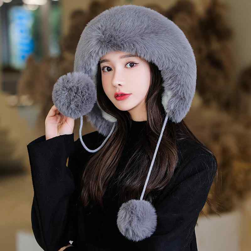 楽天ブリルビ帽子 レディース かわいい 猫耳 ニット帽 秋冬 防寒 あったか 裏起毛 ビーニー アウトドア スキー スノボ 寒さ対策 女性 プレゼント ギフト ホワイト グレー ブラック ベージュ ピンク系2