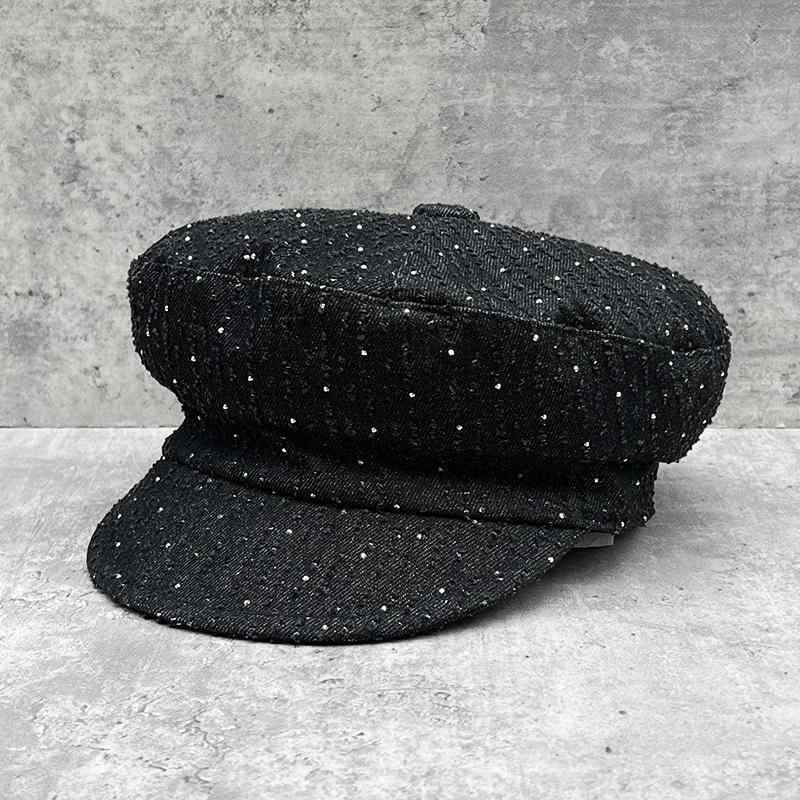 ベレー帽 レディース 春夏 水ドリル デニム かわいい おしゃれ 小顔効果 日韓風 普段使い 散歩 旅行 防..