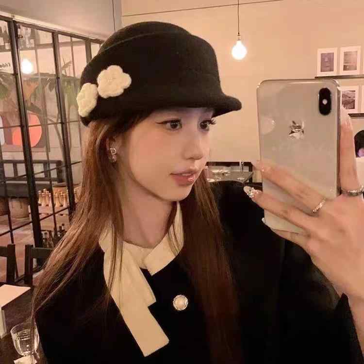 帽子 レディース ニット帽 アルパカ 秋冬 韓国風 小顔効果 ニュースボーイキャップ キャスケット