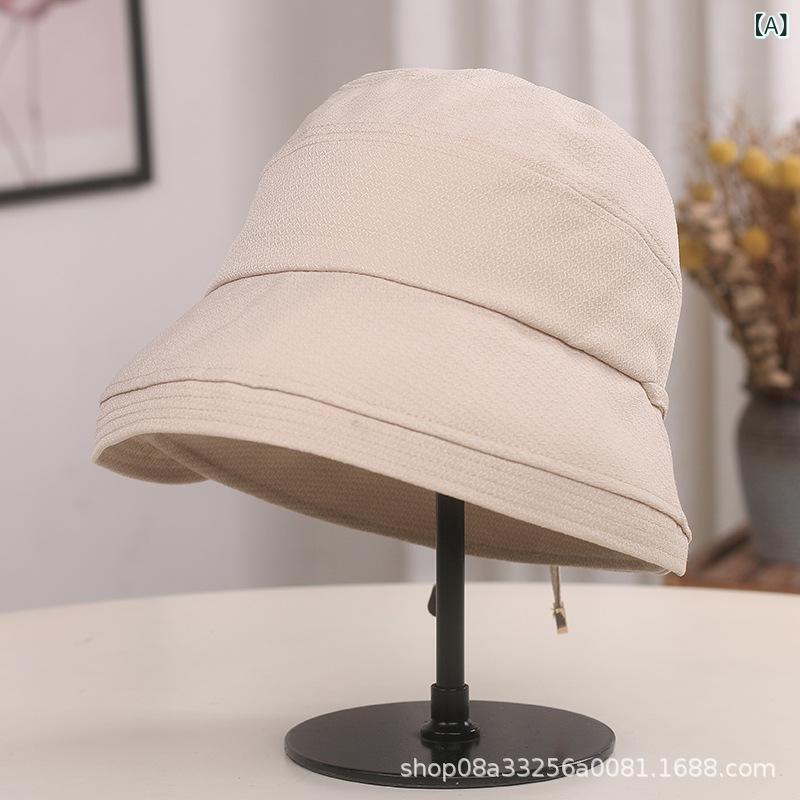 帽子 レディース 春秋用 漁夫帽 バケットハット 大檐 日焼け防止 UVカット 小顔効果 ベージュ ブラック チョコレート色 通勤 通学 旅行