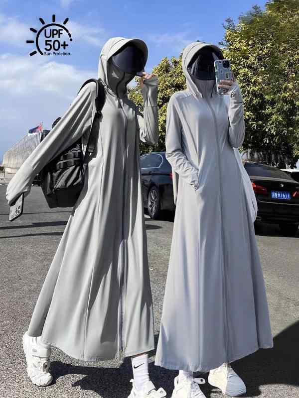 ウィンドブレーカー レディース 春夏 UVカット 紫外線対策 接触冷感 速乾 フルジップ パーカー フード..