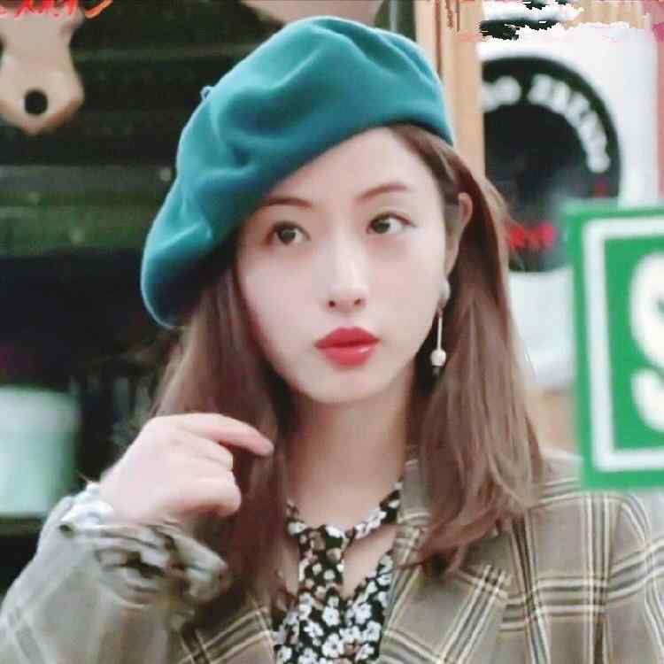 ベレー帽 レディース 帽子 ウール 秋冬 防寒 保温 レトロ 画家帽 かわいい おしゃれ 赤 黒 ブラウン キャメル ピンク ブルー グリーン ネイビー ワインレッド グレー パープル ホワイト イエロー オレンジ