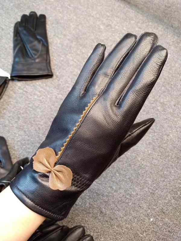 手袋 レディース 女性用 羊革手袋 本革 グローブ 秋冬 防寒 あったか 婦人用 カシミヤ裏地 キャメル 大..