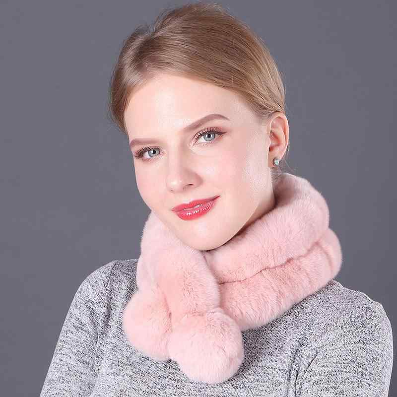 マフラー レディース 秋冬 付け襟 ファー あったか 厚手 ニット スヌード ネックウォーマー かわいい ..
