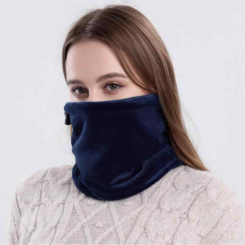 ネックウォーマー レディース 防寒 秋冬 あったか ボア 暖かい スヌード マフラー ドローコード アウトドア スポーツ 通勤 通学 ブラック グレー ネイビー ブラウン