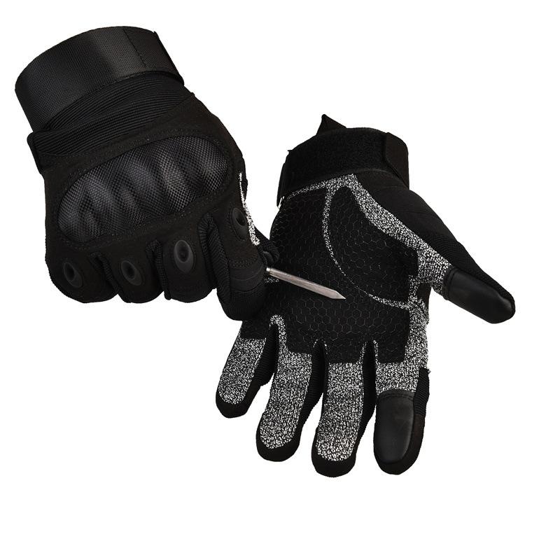 手袋 男性用 防刃 タクティカル グローブ 耐切創 全指 サバゲー 警備 救助 滑り止め 耐摩耗 スポーツ 春