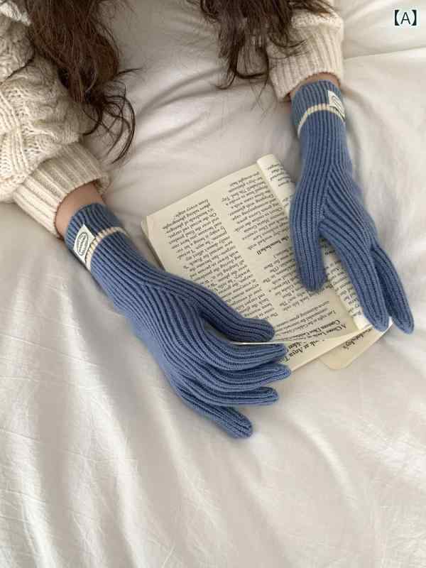 手袋 レディース ニット手袋 秋冬 スマートフォン対応 防寒 暖かい 指なし 手袋 グローブ 自転車 バイ..