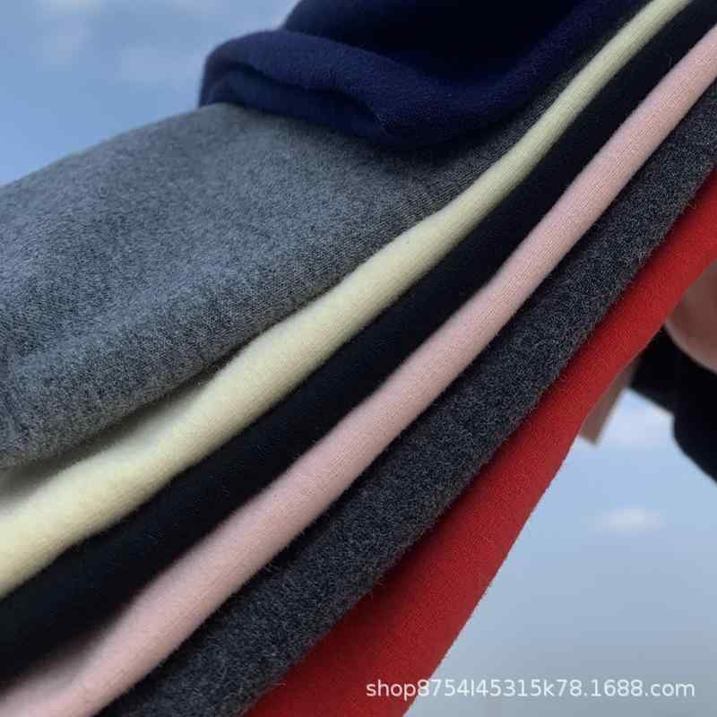 ネックウォーマー メンズ レディース 防寒 保温 綿 無地 黒 紺 グレー ピンク 秋冬 暖かい 輪っか 付け心地が良い2