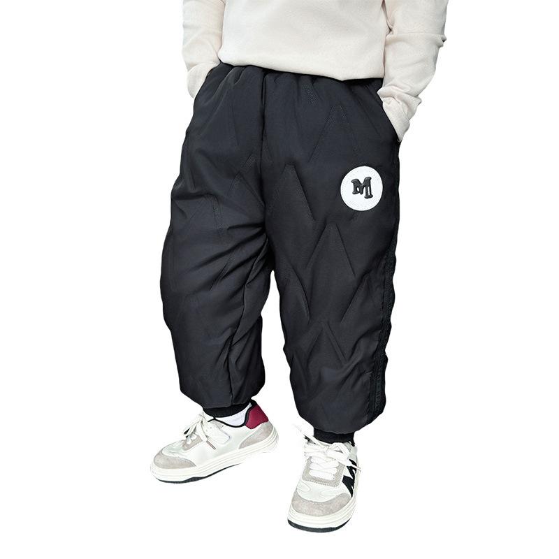 子供用パンツ 裏起毛 中綿入り あったか ロングパンツ 冬用 防寒 ズボン 男の子 女の子 3歳 4歳 5歳 6..