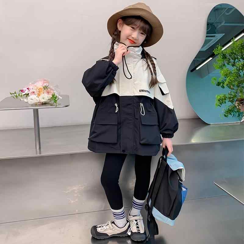 ジャケット キッズ 女の子 子供服 アウター カジュアル ジャンパー ウインドブレーカー 普段使い 通学 ..