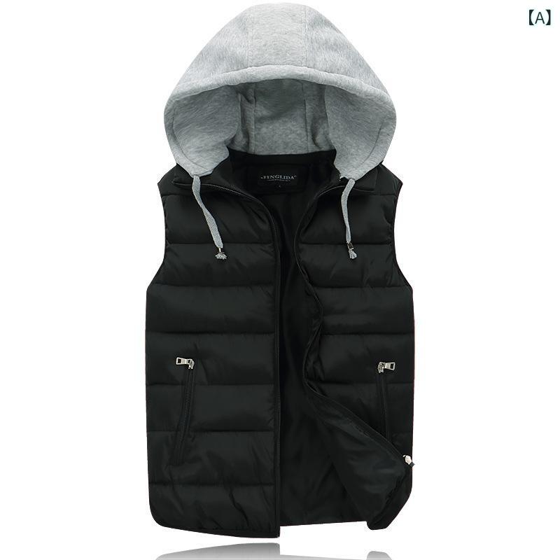 楽天ブリルビベスト メンズ 男性用 中綿ベスト 秋冬 立襟 チョッキ 暖かい 防寒 あったか インナー アウター カジュアル スポーティー アウトドア 普段使い ポリエステル ブラック レッド グレー ネイビー オレンジ