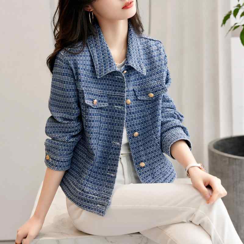 ジャケット レディース デニムジャケット ジージャン ブルゾン Gジャン アウター トップス カジュアル かわいい 韓国風 ファッション スプリングコート デニムブルー