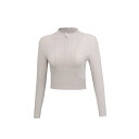 ヨガウェア レディース 秋冬用 スポーツ ウェア 速乾性 トレーニング フィットネス タイト 長袖 スリム ジャケット ランニング アウター 伸縮性 通気性 霧...