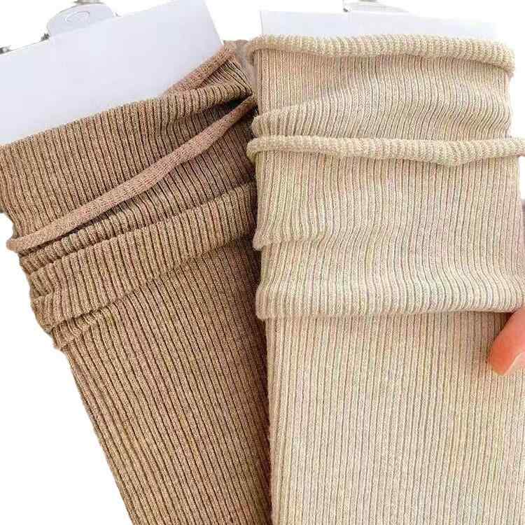 靴下 秋冬 レディース 高機能コットン 高 रिं 防寒 保温 中筒 袜子 日本製風 高品質