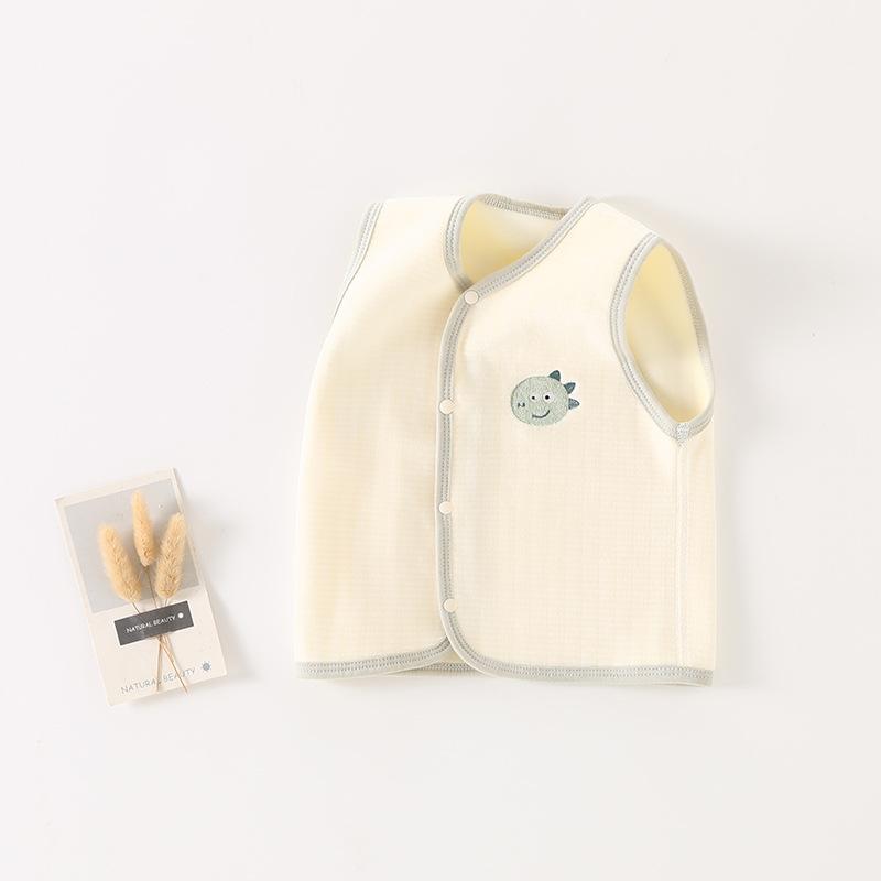 ベビー服 ベスト 春秋 冬 新生児 赤ちゃん あったか フリース 裏起毛 ノースリーブ チョッキ 部屋着 パ..
