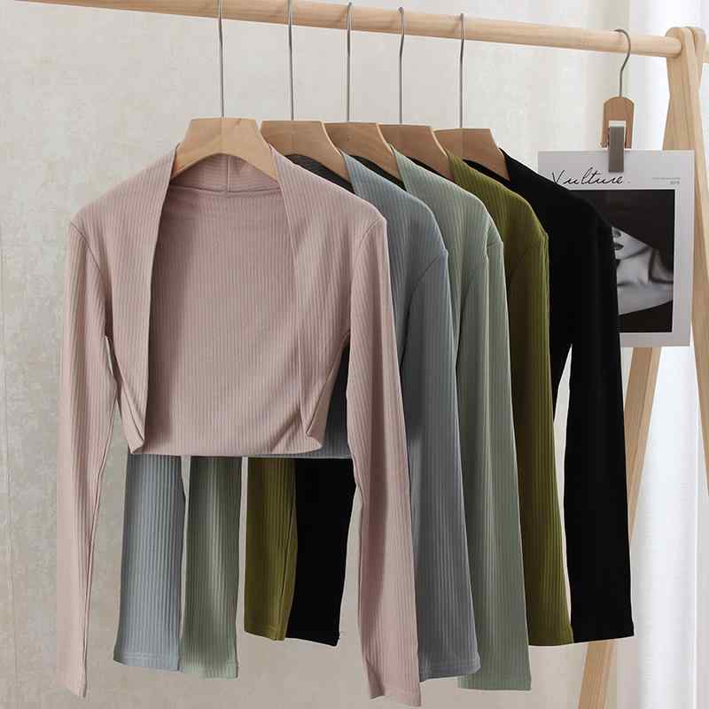 カーディガン レディース 春秋 薄手 Vネック ニット 長袖 ショート丈 トップス 羽織り 冷房対策 無地 ..